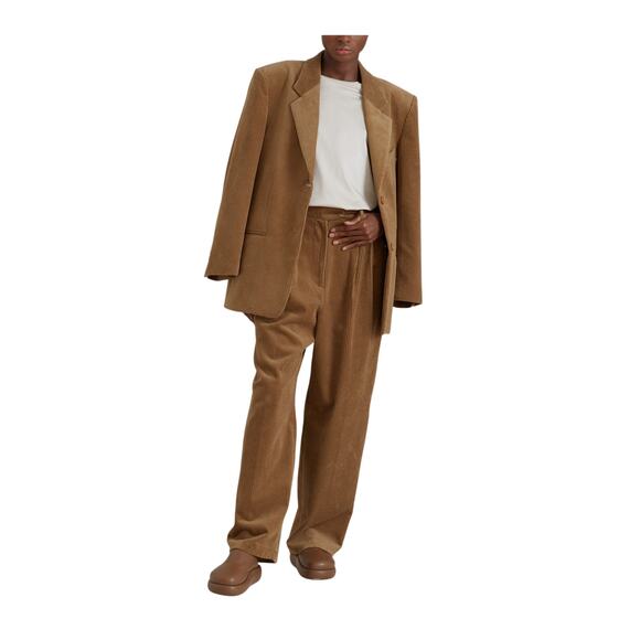 The Frankie Shop �Siham� Tan Cotton Pants Size L - Picture 1 of 9